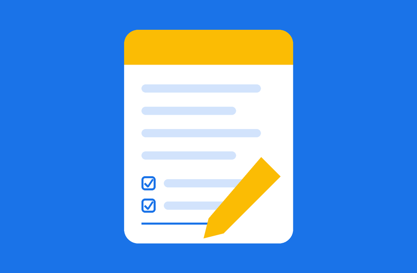 Betreuungsvertrag OGS: Vertrag mit Checkliste und Stift